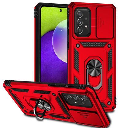 Sliding Camshield Holder Phone Case, For Samsung Galaxy A23 5G, For Samsung Galaxy A33 5G, For Samsung Galaxy A52 5G / 4G, For Samsung Galaxy A53 5G, For Samsung Galaxy A72 5G / 4G, For Samsung Galaxy A73 5G, For Samsung Galaxy J7 Prime