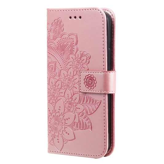 7-petal Flowers Embossing Pattern Horizontal Flip Leather Case, For Xiaomi Redmi Note 11 4G(Global), For Xiaomi Redmi Note 11 Pro 4G, For OPPO Realme 9i / A36 4G / A76 4G(Global), For OPPO Realme 9 Pro+, For OPPO Realme GT2 Pro                         ...