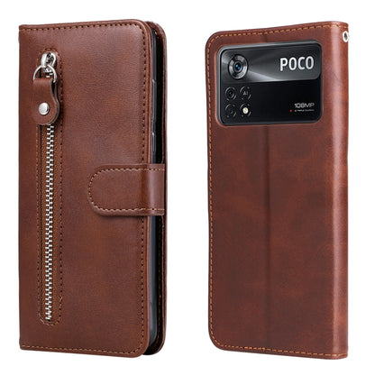 Fashion Calf Texture Zipper Horizontal Flip Leather Case, For Xiaomi Redmi Note 11 4G(Global), For Xiaomi Redmi Note 11 Pro 4G, For OPPO Realme 9i/A36 4G/A96 4G/K10 4G/A76 4G / A36 4G / A76 4G(Global), For Samsung Galaxy A23 /Galaxy M23/Galaxy F23     ...