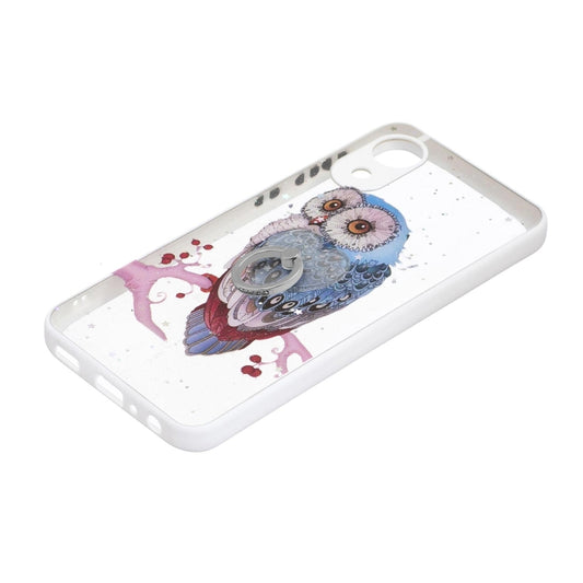 Starry Sky Epoxy TPU Phone Case with Ring Holder, For Samsung Galaxy A03 Core, For Samsung Galaxy A73 5G
