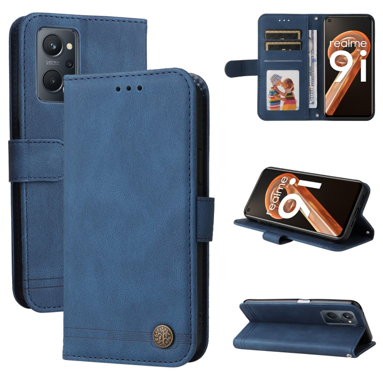 Skin Feel Life Tree Metal Button Horizontal Flip Leather Case, For Xiaomi Redmi Note 11 4G(Global), For Xiaomi Redmi Note 11 Pro 4G, For OPPO Realme 9i / A36 4G / A76 4G(Global), For OPPO Realme GT2 Pro, For OPPO Realme 9 Pro+                          ...