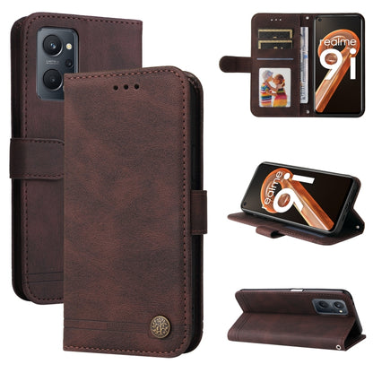 Skin Feel Life Tree Metal Button Horizontal Flip Leather Case, For Xiaomi Redmi Note 11 4G(Global), For Xiaomi Redmi Note 11 Pro 4G, For OPPO Realme 9i / A36 4G / A76 4G(Global), For OPPO Realme GT2 Pro, For OPPO Realme 9 Pro+                          ...