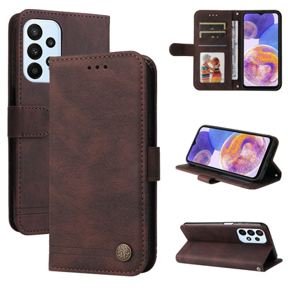 Skin Feel Life Tree Metal Button Horizontal Flip Leather Case, For Xiaomi Redmi Note 11 4G(Global), For Xiaomi Redmi Note 11 Pro 4G, For OPPO Realme 9i / A36 4G / A76 4G(Global), For OPPO Realme GT2 Pro, For OPPO Realme 9 Pro+                          ...