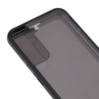 HD Magnetic Metal Tempered Glass Phone Case, For Samsung Galaxy S22 5G