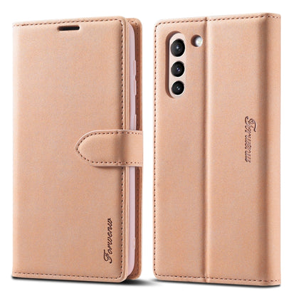 Forwenw F1 Series Matte Strong Magnetism Leather Phone Case, For Samsung Galaxy A13 5G, For Samsung Galaxy A52, For Samsung Galaxy A53 5G, For Samsung Galaxy S22 Ultra 5G, For Samsung Galaxy S22 5G, For Samsung Galaxy S21 FE 5G, For Samsung Galaxy S22+ 5G
