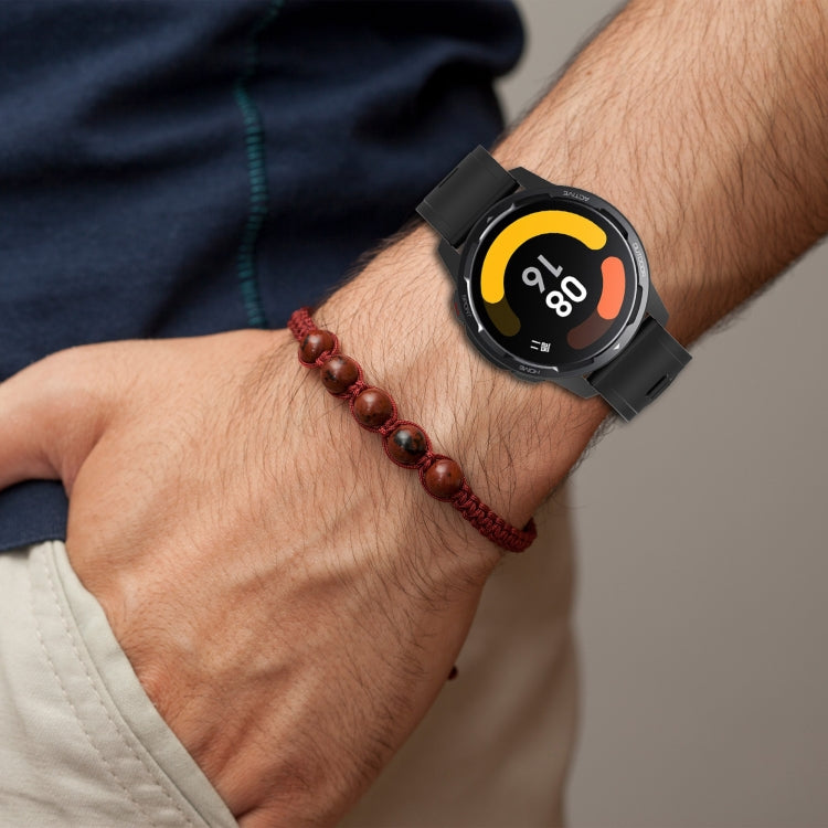 Solid Color Silicone Watchband, For Xiaomi Watch S1 Active / Watch Color 2