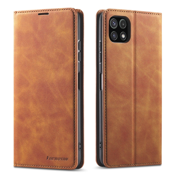 Forwenw Dream Series Oil Edge Strong Magnetism Leather Phone Case, For Samsung Galaxy A22 5G, For Samsung Galaxy A53 5G, For Samsung Galaxy A73 5G, For Samsung Galaxy A33 5G, For Samsung Galaxy A23, For Samsung Galaxy A13 5G, For Samsung Galaxy S22 5G ...