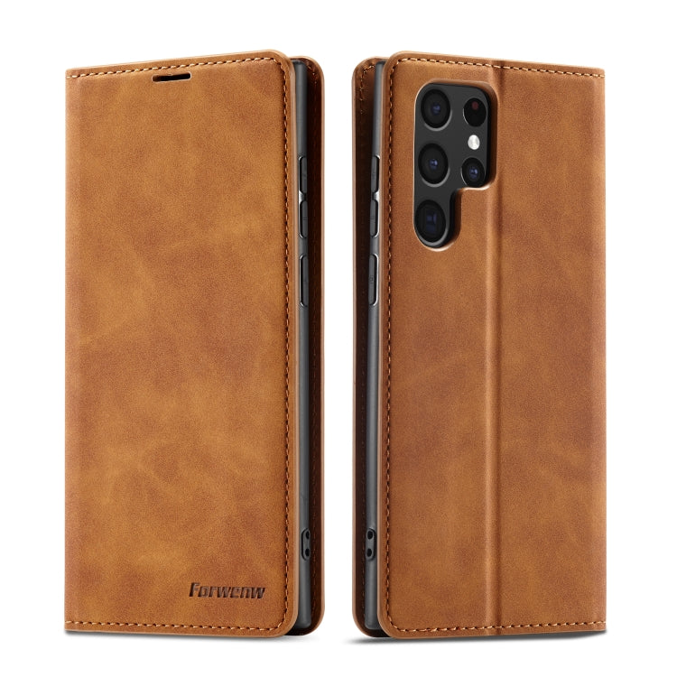 Forwenw Dream Series Oil Edge Strong Magnetism Leather Phone Case, For Samsung Galaxy A22 5G, For Samsung Galaxy A53 5G, For Samsung Galaxy A73 5G, For Samsung Galaxy A33 5G, For Samsung Galaxy A23, For Samsung Galaxy A13 5G, For Samsung Galaxy S22 5G ...