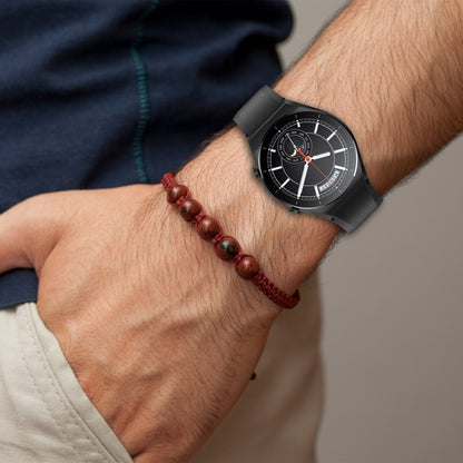 22mm Protruding Head Glossy Silicone Watchband, For Xiaomi Watch S1