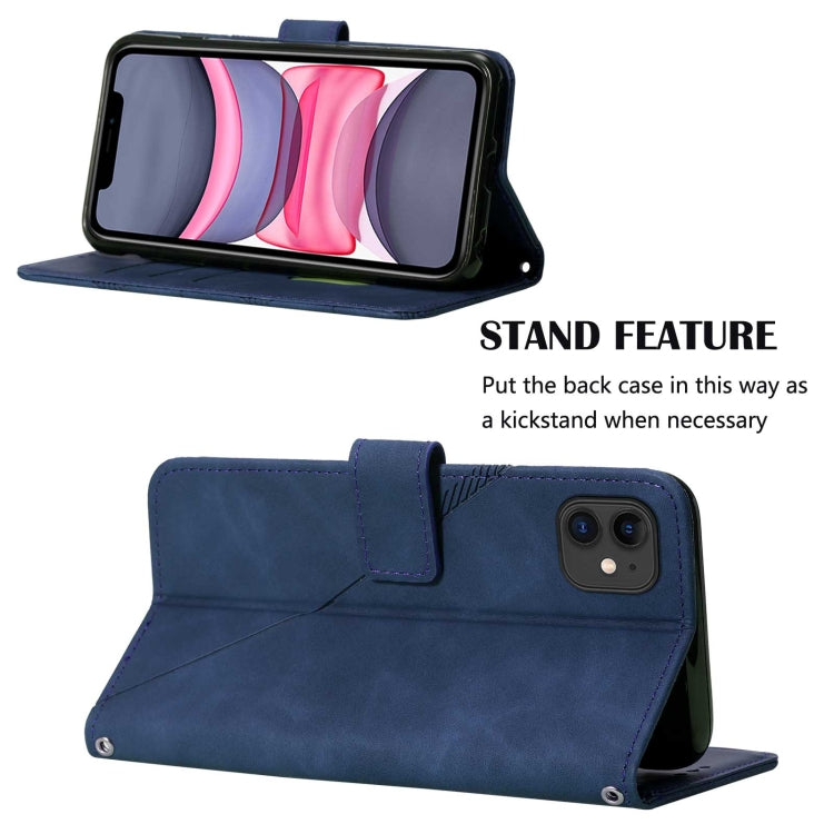 Crossbody 3D Embossed Flip Leather Phone Case, For iPhone 11, For iPhone 11 Pro, For iPhone 11 Pro Max, For iPhone X / XS, For iPhone XR, For iPhone XS Max, For iPhone SE 2022 / SE 2020 / 8 / 7, For iPhone 8 Plus / 7 Plus