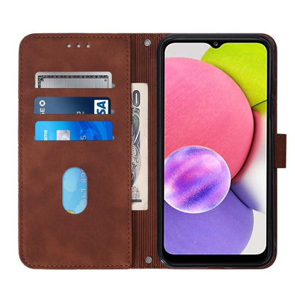Crossbody 3D Embossed Flip Leather Phone Case, For Samsung Galaxy A03s 164mm, For Samsung Galaxy A03s 166mm, For Samsung Galaxy A11 / M11, For Samsung Galaxy A12 / M12, For Samsung Galaxy A21s, For Samsung Galaxy A22 4G EU/M32 International            ...