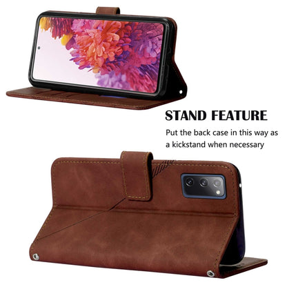 Crossbody 3D Embossed Flip Leather Phone Case, For Samsung Galaxy S20 Lite/S20 FE 4G & 5G, For Samsung Galaxy S20+, For Samsung Galaxy S20 Ultra, For Samsung Galaxy S20, For Samsung Galaxy S21 5G, For Samsung Galaxy S21 FE 5G                           ...