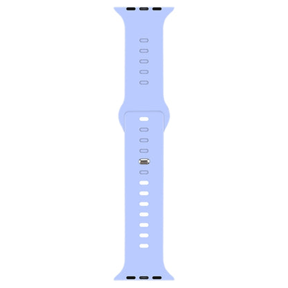 Liquid Silicone Watchband For Apple Watch Series, 7 41mm / 6&SE&5&4 40mm / 3&2&1 38mm, 7 45mm / 6&SE&5&4 44mm / 3&2&1 42mm