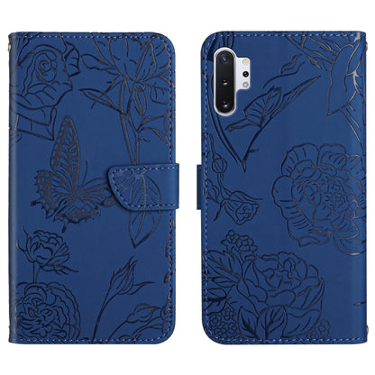 Skin Feel Butterfly Peony Embossed Leather Phone Case, For Samsung Galaxy Note10, For Samsung Galaxy Note10+, For Samsung Galaxy Note20, For Samsung Galaxy Note20 Ultra, For Samsung Galaxy S10, For Samsung Galaxy S10+, For Samsung Galaxy S10e          ...
