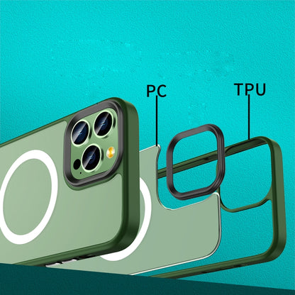 Skin Feel TPU + Frosted PC MagSafe Phone Case, For iPhone 11 Pro Max, For iPhone 11 Pro, For iPhone 11