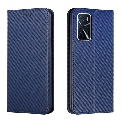 Carbon Fiber Texture Flip Holder Leather Phone Case, For Samsung Galaxy A13 5G, For Samsung Galaxy A33 5G, For Samsung Galaxy A53, For Samsung Galaxy S22 Ultra 5G, For Samsung Galaxy S22 5G, For Samsung Galaxy S22+ 5G, For OPPO A16, For vivo Y21