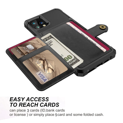 Magnetic Wallet Card Bag Leather Case, For iPhone 11 Pro Max, For iPhone X / XS, For iPhone XR, For iPhone XS Max, For iPhone SE 2022 / 2020 / 7 / 8, For iPhone 8 Plus / 7 Plus / 6 Plus