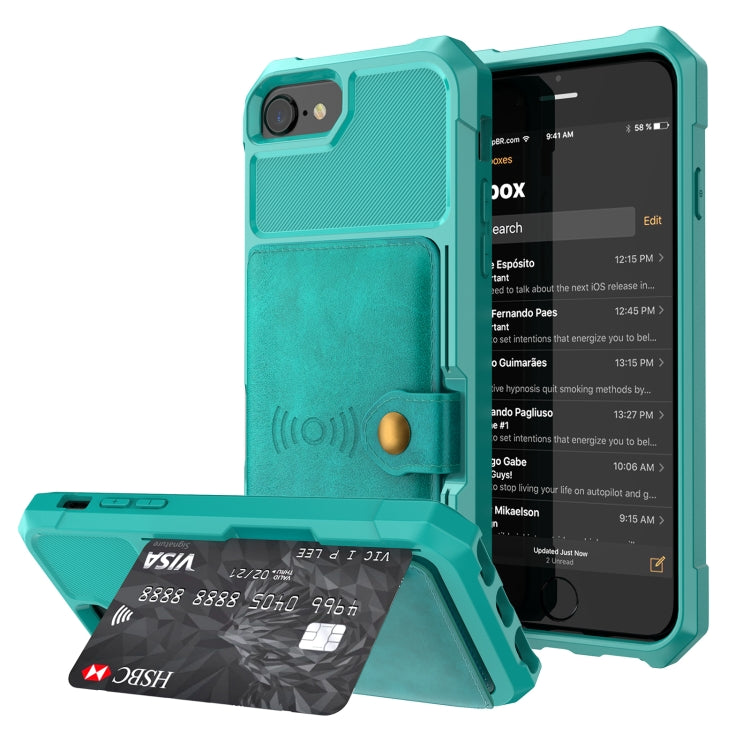 Magnetic Wallet Card Bag Leather Case, For iPhone 11 Pro Max, For iPhone X / XS, For iPhone XR, For iPhone XS Max, For iPhone SE 2022 / 2020 / 7 / 8, For iPhone 8 Plus / 7 Plus / 6 Plus