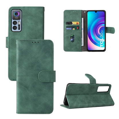 Skin Feel Magnetic Flip Leather Phone Case, For TCL 30 5G/30+ 5G, For TCL 30 SE, For vivo Y76 5G/Y76S 5G/Y74S, For Wiko Y52, For Samsung Galaxy M23 5G