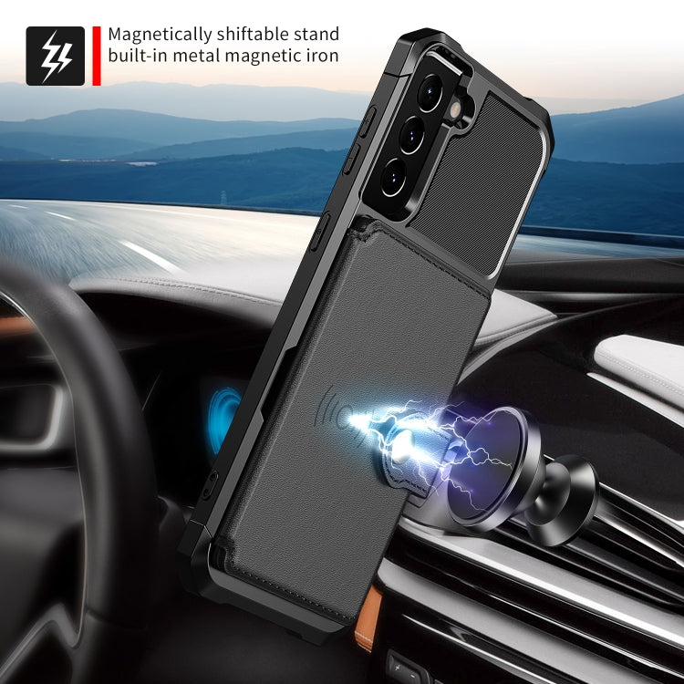 Magnetic Wallet Card Bag Leather Phone Case, For Samsung Galaxy S21 5G, For Samsung Galaxy S21+ 5G, For Samsung Galaxy S21 Ultra 5G, For Samsung Galaxy S20, For Samsung Galaxy S20+, For Samsung Galaxy S20 Ultra, For Samsung Galaxy Note20               ...