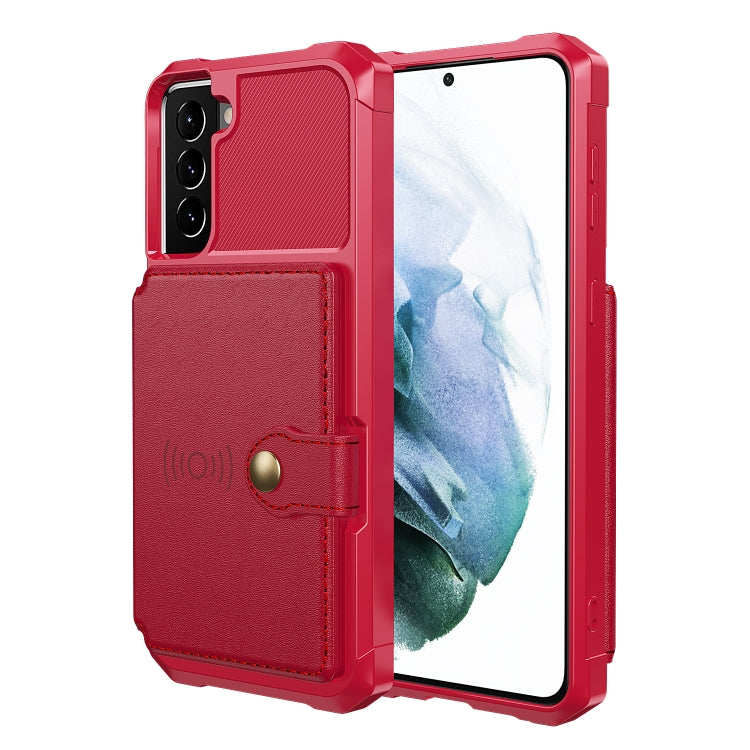 Magnetic Wallet Card Bag Leather Phone Case, For Samsung Galaxy S21 5G, For Samsung Galaxy S21+ 5G, For Samsung Galaxy S21 Ultra 5G, For Samsung Galaxy S20, For Samsung Galaxy S20+, For Samsung Galaxy S20 Ultra, For Samsung Galaxy Note20               ...