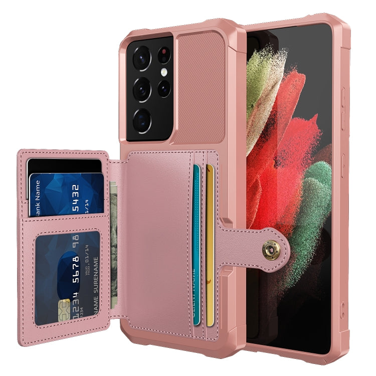Magnetic Wallet Card Bag Leather Phone Case, For Samsung Galaxy S21 5G, For Samsung Galaxy S21+ 5G, For Samsung Galaxy S21 Ultra 5G, For Samsung Galaxy S20, For Samsung Galaxy S20+, For Samsung Galaxy S20 Ultra, For Samsung Galaxy Note20               ...
