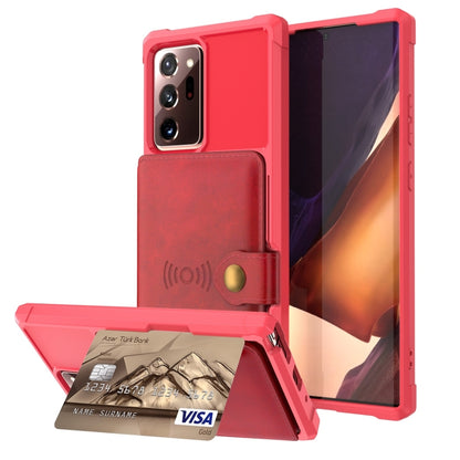 Magnetic Wallet Card Bag Leather Phone Case, For Samsung Galaxy S21 5G, For Samsung Galaxy S21+ 5G, For Samsung Galaxy S21 Ultra 5G, For Samsung Galaxy S20, For Samsung Galaxy S20+, For Samsung Galaxy S20 Ultra, For Samsung Galaxy Note20               ...