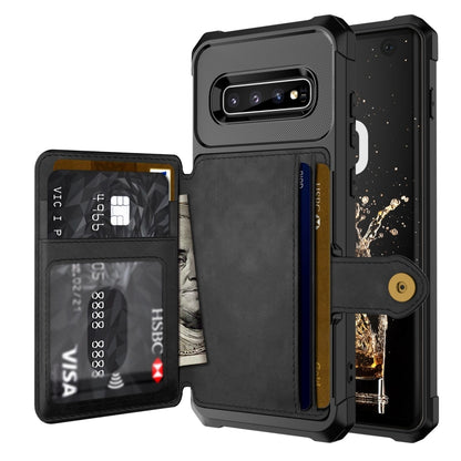 Magnetic Wallet Card Bag Leather Phone Case, For Samsung Galaxy Note10+, For Samsung Galaxy S10, For Samsung Galaxy S10e, For Samsung Galaxy S10+, For Samsung Galaxy Note9, For Samsung Galaxy S9, For Samsung Galaxy S9+, For Samsung Galaxy A12          ...