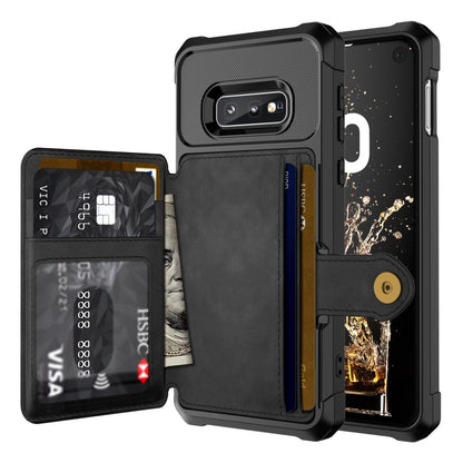 Magnetic Wallet Card Bag Leather Phone Case, For Samsung Galaxy Note10+, For Samsung Galaxy S10, For Samsung Galaxy S10e, For Samsung Galaxy S10+, For Samsung Galaxy Note9, For Samsung Galaxy S9, For Samsung Galaxy S9+, For Samsung Galaxy A12          ...