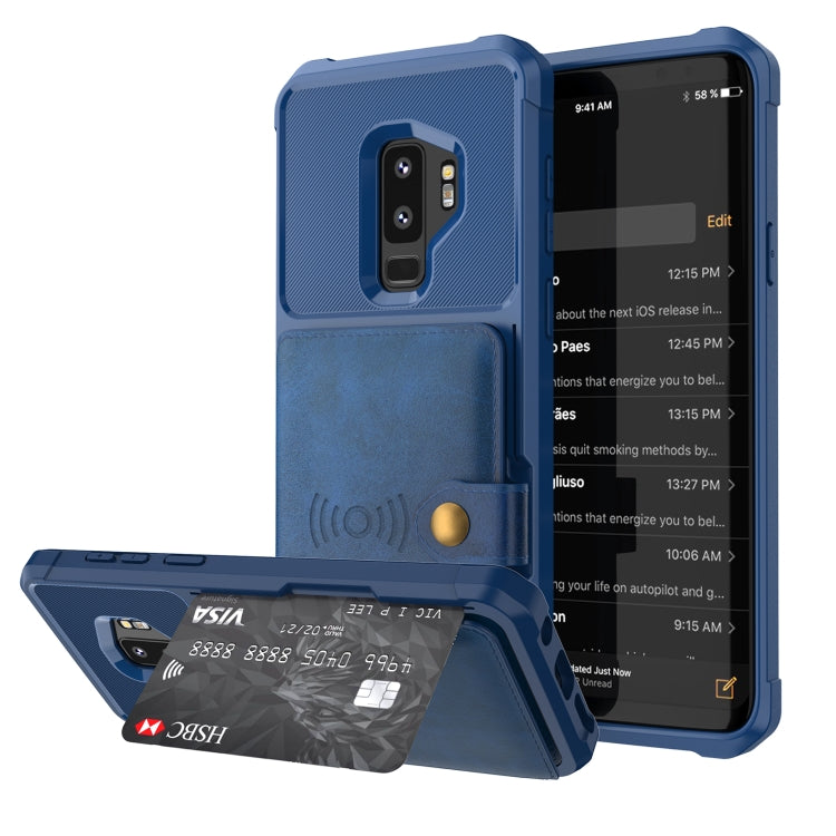 Magnetic Wallet Card Bag Leather Phone Case, For Samsung Galaxy Note10+, For Samsung Galaxy S10, For Samsung Galaxy S10e, For Samsung Galaxy S10+, For Samsung Galaxy Note9, For Samsung Galaxy S9, For Samsung Galaxy S9+, For Samsung Galaxy A12          ...