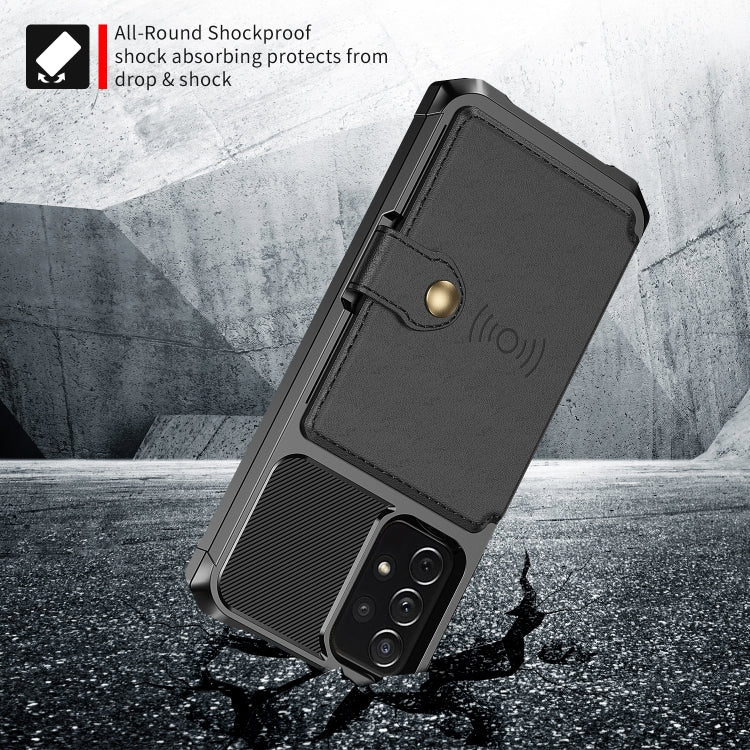 Magnetic Wallet Card Bag Leather Phone Case, For Samsung Galaxy A72 5G / 4G, For Samsung Galaxy S21 FE 5G