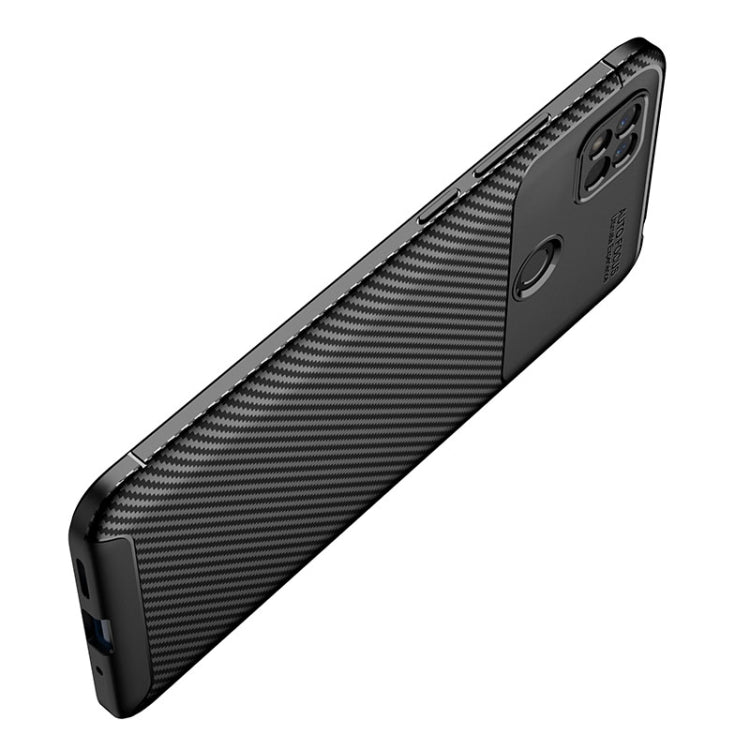 Carbon Fiber Texture Shockproof TPU Phone Case, For Samsung Galaxy M53 5G, For Xiaomi Redmi 10A, For vivo X Note