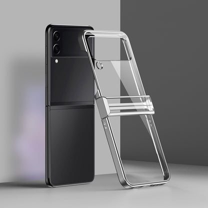 Electroplated Transparent PC Phone Case, For Samsung Galaxy Z Flip3 5G