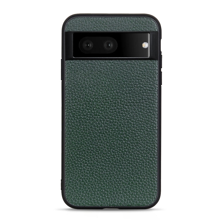 Accurate Hole Litchi Texture Genuine Leather Phone Case, For OnePlus 10 Pro, For Google Pixel 7, For Google Pixel 7 Pro, For Samsung Galaxy A73 5G