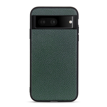 Accurate Hole Litchi Texture Genuine Leather Phone Case, For OnePlus 10 Pro, For Google Pixel 7, For Google Pixel 7 Pro, For Samsung Galaxy A73 5G