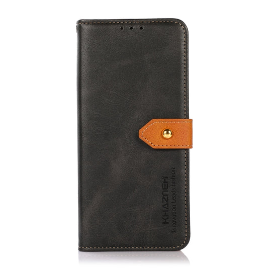 KHAZNEH Dual-color Cowhide Texture Flip Leather Phone Case, For Sony Xperia 1 IV, For Xiaomi Redmi 10A, For Kyocera Android One S9, For Samsung Galaxy M23/F23 5G