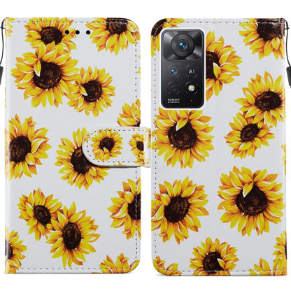 Painted Pattern Horizontal Flip Leather Phone Case, For Xiaomi Redmi Note 11 Pro 4G / 5G, For Xiaomi Redmi Note 11 Global, For Xiaomi Poco M4 Pro, For Xiaomi Poco M4 Pro 5G, For Samsung Galaxy A13 4G, For Samsung Galaxy A23