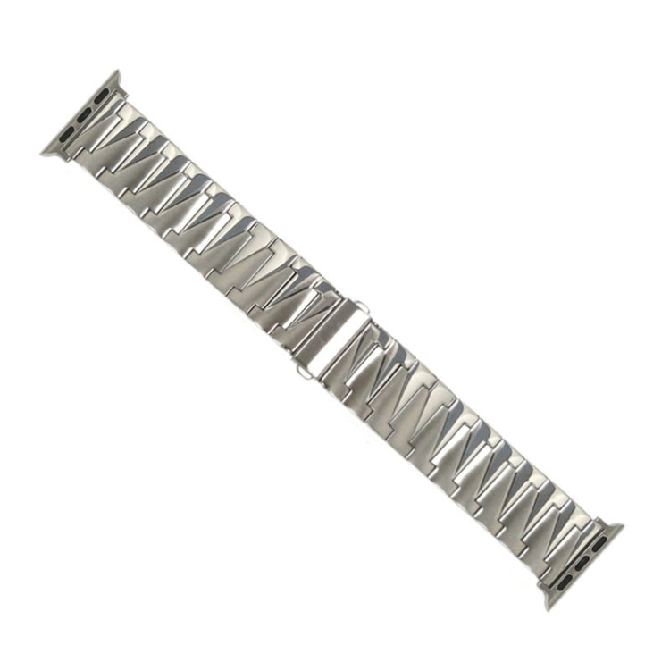 Aluminum Alloy Gear Matte Watchband For Apple Watch Series, 7 41mm / 6&SE&5&4 40mm / 3&2&1 38mm, 7 45mm / 6&SE&5&4 44mm / 3&2&1 42mm