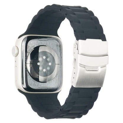 Three Beads Watchband For Apple Watch Series, 7 41mm / 6&SE&5&4 40mm / 3&2&1 38mm, 7 45mm / 6&SE&5&4 44mm / 3&2&1 42mm