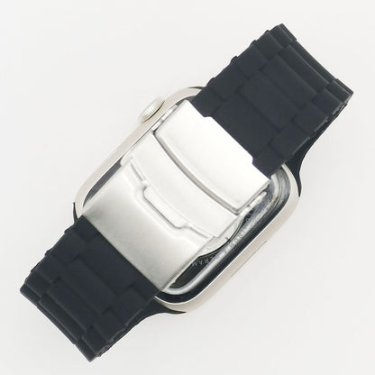 Three Beads Watchband For Apple Watch Series, 7 41mm / 6&SE&5&4 40mm / 3&2&1 38mm, 7 45mm / 6&SE&5&4 44mm / 3&2&1 42mm