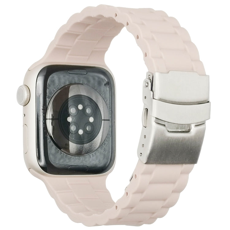Three Beads Watchband For Apple Watch Series, 7 41mm / 6&SE&5&4 40mm / 3&2&1 38mm, 7 45mm / 6&SE&5&4 44mm / 3&2&1 42mm