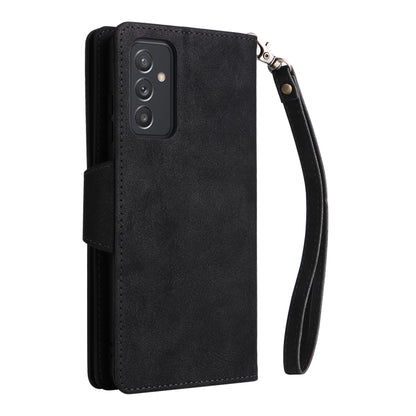 Rivet Buckle 9 Cards Three Fold Leather Phone Case, For Samsung Galaxy A82, For Samsung Galaxy Note9, For Samsung Galaxy Note10