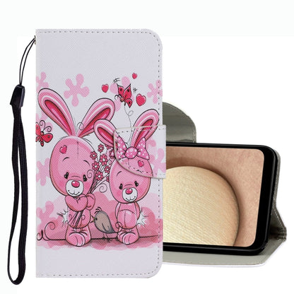 Coloured Drawing Pattern Leather Phone Case, For Samsung Galaxy A02s US Version, For Samsung Galaxy A03s, For Samsung Galaxy A13
