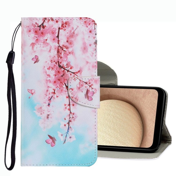 Coloured Drawing Pattern Leather Phone Case, For Samsung Galaxy A02s US Version, For Samsung Galaxy A03s, For Samsung Galaxy A13