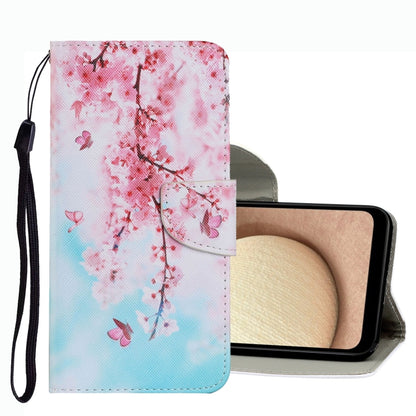 Coloured Drawing Pattern Leather Phone Case, For Samsung Galaxy A02s US Version, For Samsung Galaxy A03s, For Samsung Galaxy A13
