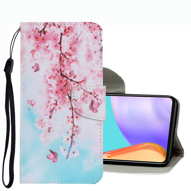 Coloured Drawing Pattern Leather Phone Case, For Samsung Galaxy A33, For Samsung Galaxy A42 5G, For Samsung Galaxy A53