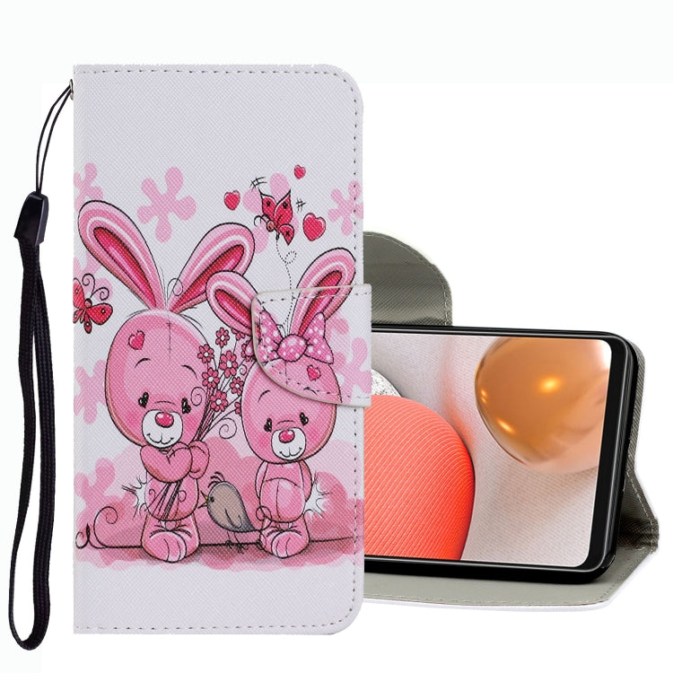 Coloured Drawing Pattern Leather Phone Case, For Samsung Galaxy A33, For Samsung Galaxy A42 5G, For Samsung Galaxy A53