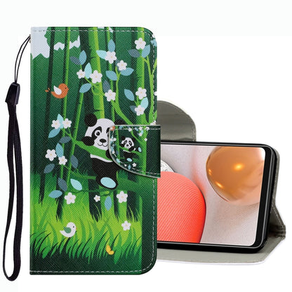Coloured Drawing Pattern Leather Phone Case, For Samsung Galaxy A33, For Samsung Galaxy A42 5G, For Samsung Galaxy A53