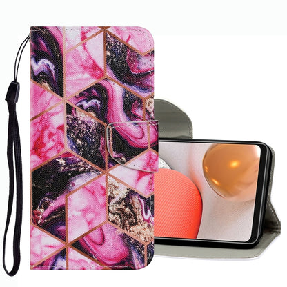 Coloured Drawing Pattern Leather Phone Case, For Samsung Galaxy A33, For Samsung Galaxy A42 5G, For Samsung Galaxy A53