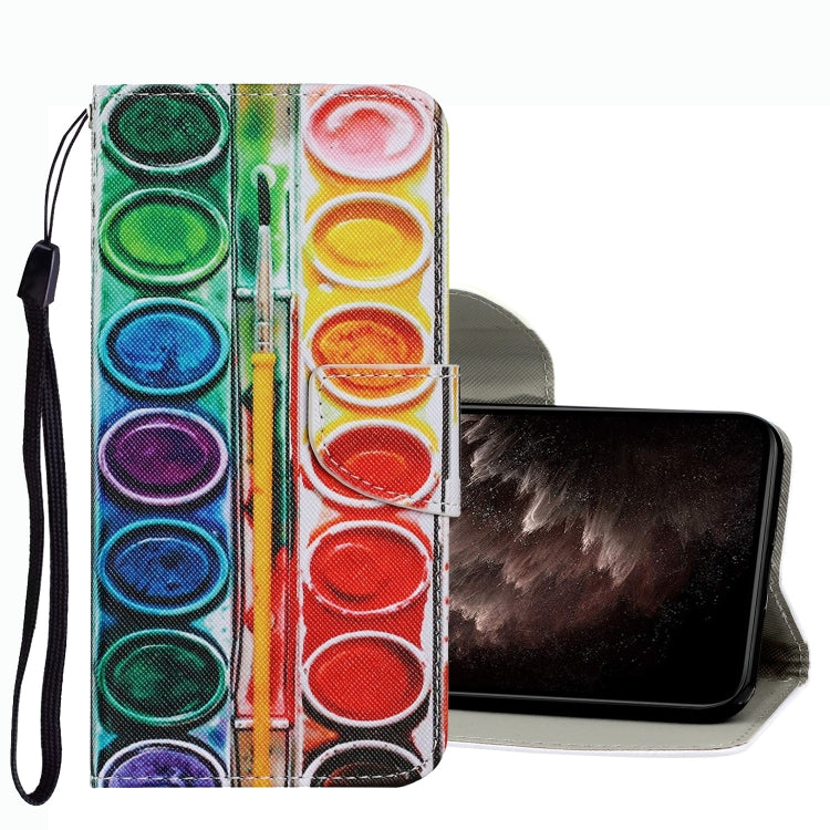 Coloured Drawing Pattern Leather Phone Case, For Samsung Galaxy S22 Ultra 5G, For Samsung Galaxy S22 5G, For Samsung Galaxy S22+ 5G